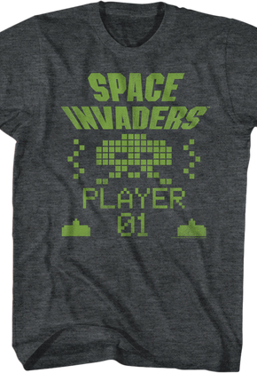 Player Space Invaders T-Shirt
