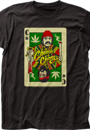 Playing Card Cheech and Chong T-Shirt