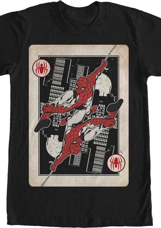 Playing Card Spider-Man T-Shirt - main product image