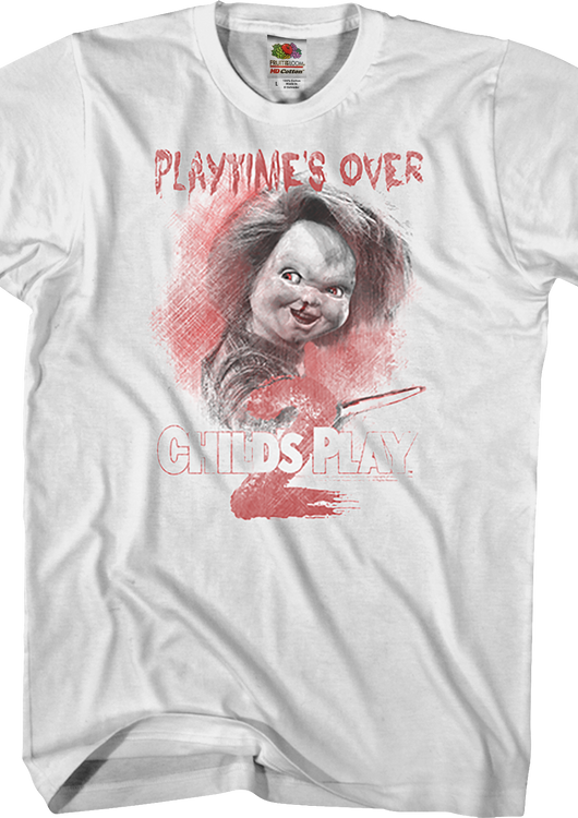 Playtime's Over Child's Play 2 T-Shirt - main product image
