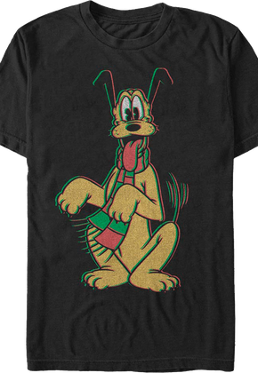 Pluto Holiday Scarf Disney T-Shirt