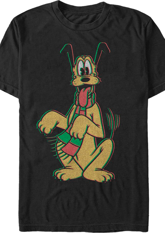 Pluto Holiday Scarf Disney T-Shirt - main product image