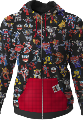 Autobots Transformers Pocket Hoodie