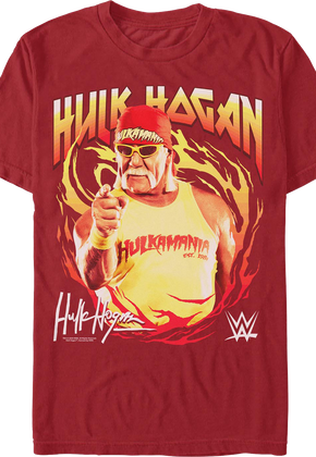 Pointing Hulk Hogan T-Shirt