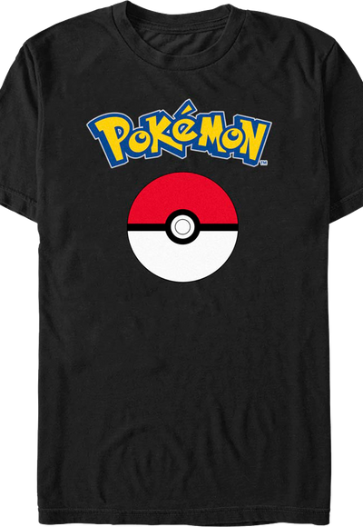 Poke Ball Logo Pokemon T-Shirt