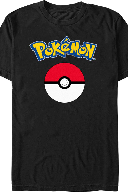 Poke Ball Logo Pokemon T-Shirtmain product image