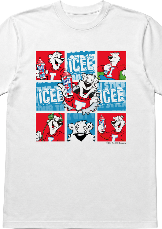 Polar Bear Collage ICEE T-Shirt - main product image