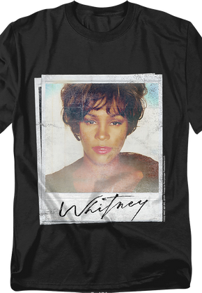 Polaroid Photo Whitney Houston T-Shirt