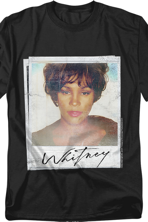 Polaroid Photo Whitney Houston T-Shirt - main product image