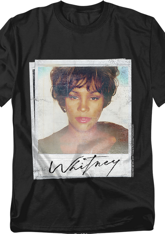 Polaroid Photo Whitney Houston T-Shirt - main product image