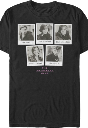 Polaroids Breakfast Club T-Shirt