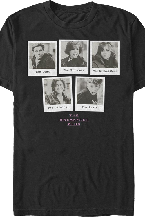 Polaroids Breakfast Club T-Shirtmain product image