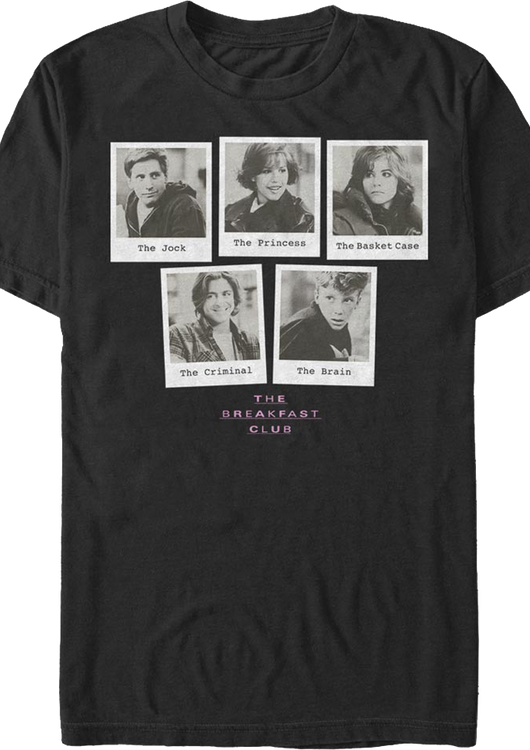 Polaroids Breakfast Club T-Shirt - main product image