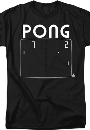 Pong Screen Atari T-Shirt