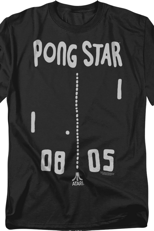 Pong Star Paddles Atari T-Shirtmain product image