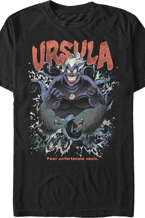 Poor Unfortunate Souls Little Mermaid T-Shirtmain product image