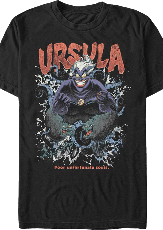 Poor Unfortunate Souls Little Mermaid T-Shirt - main product image