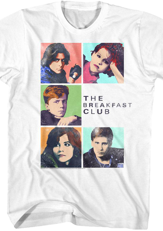 Pop Art Breakfast Club T-Shirt - main product image