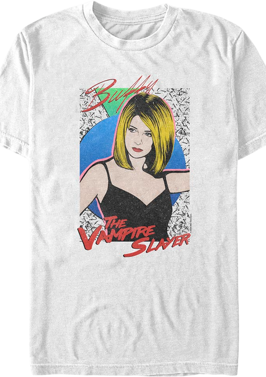 Pop Art Buffy The Vampire Slayer T-Shirt - main product image