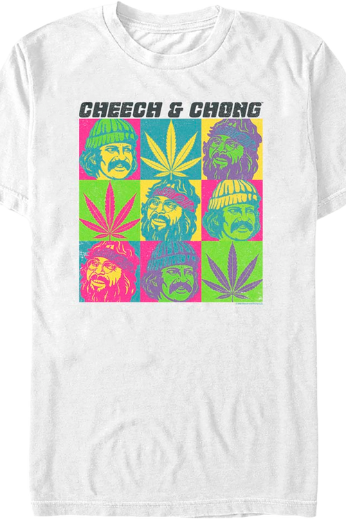 Pop Art Cheech and Chong T Shirt