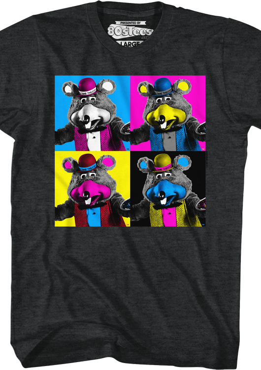 Pop Art Chuck E. Cheese T-Shirt - main product image