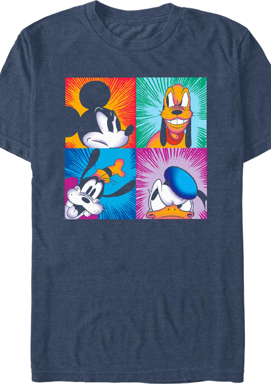 Pop Art Icons Disney T-Shirt - main product image