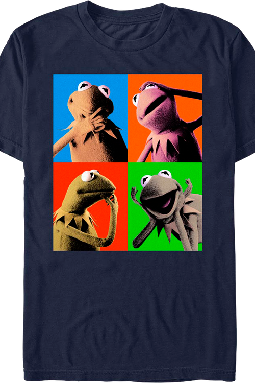 Pop Art Kermit The Frog Muppets T-Shirtmain product image
