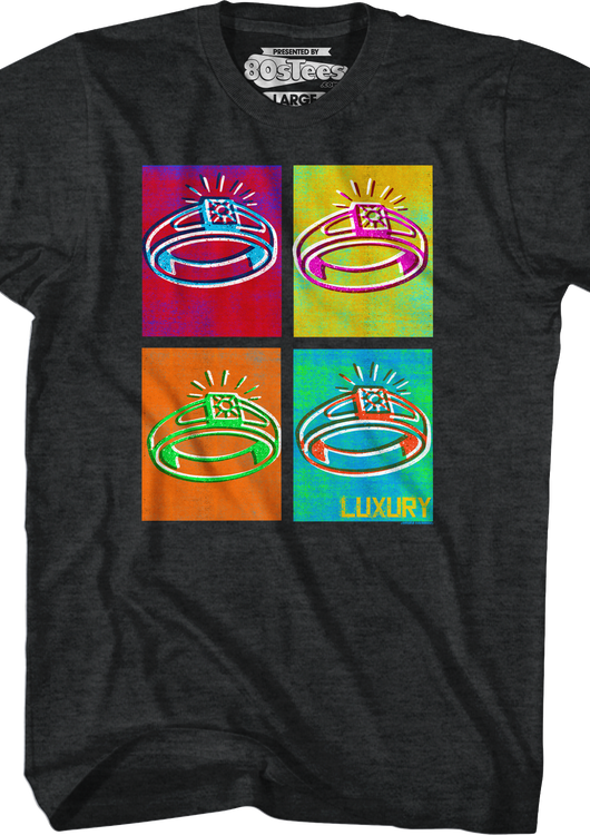 Pop Art Luxury Tax Monopoly T-Shirt - main product image