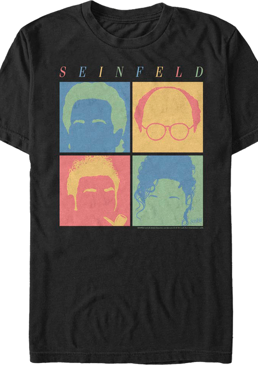 Pop Art Seinfeld T-Shirt - main product image