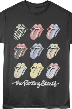 Pop Art Tongues Rolling Stones T-Shirt