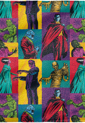 Pop Art Universal Monsters Towel