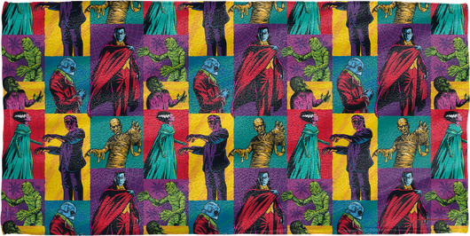 Pop Art Universal Monsters Towel - main product image