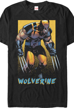 X-Men Wolverine Poster Marvel Comics T-Shirt