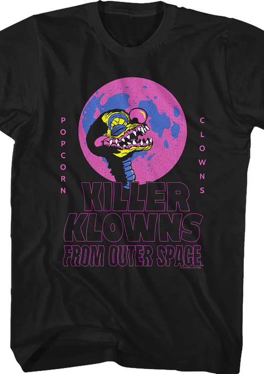 Popcorn Clowns Killer Klowns From Outer Space T-Shirt - main product image
