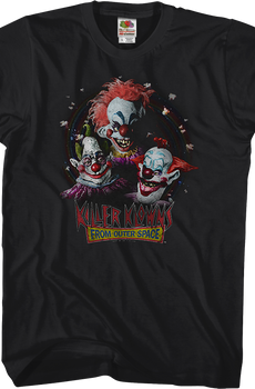 Popcorn Killer Klowns From Outer Space T-Shirt
