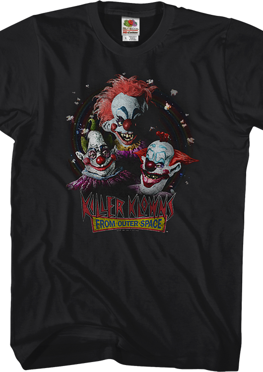 Popcorn Killer Klowns From Outer Space T-Shirt - main product image