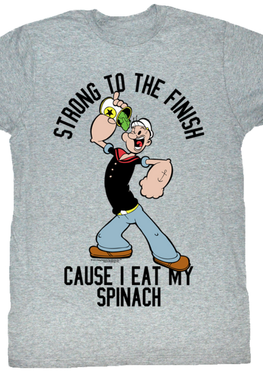 Popeye Eat My Spinach T-Shirt - main product image