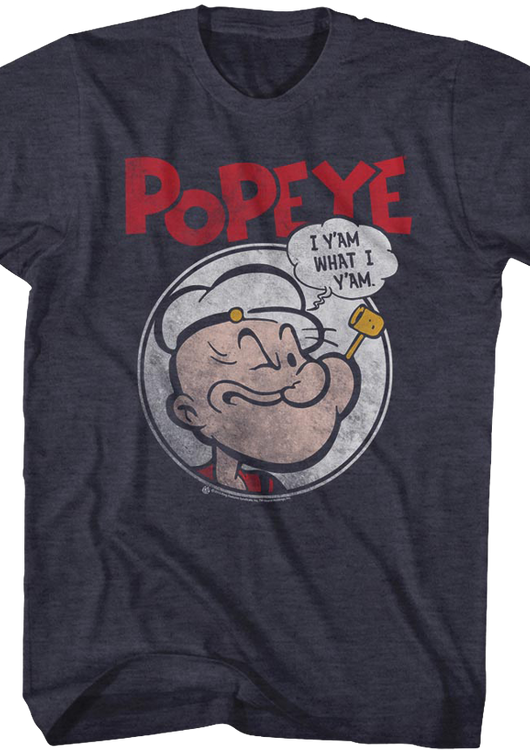Popeye I Y'Am What I Y'Am T-Shirt - main product image