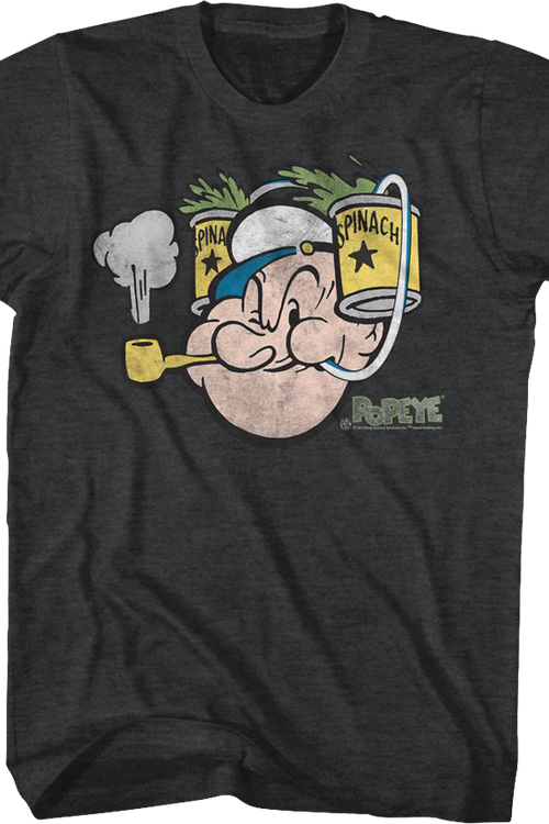 Popeye Spinach Hat T-Shirtmain product image