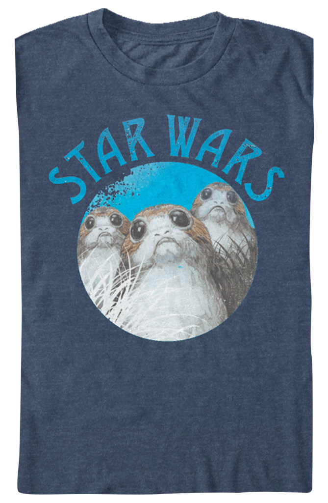 Porgs Star Wars The Last Jedi T-Shirt
