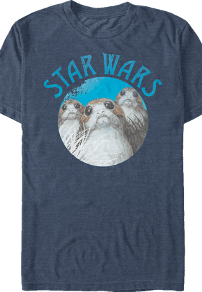 Porgs Star Wars The Last Jedi T-Shirt