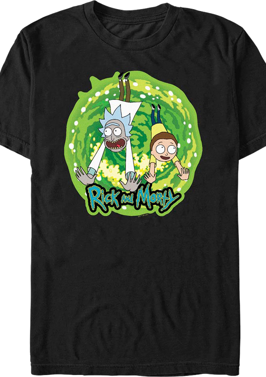 Portal Rick And Morty T-Shirt - main product image