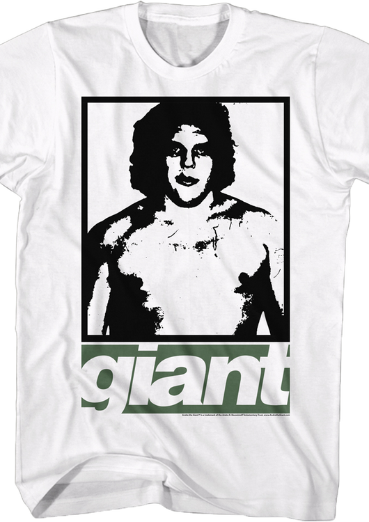 Portrait Andre The Giant T-Shirt - main product image