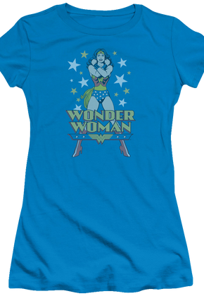 Ladies Posing Wonder Woman Shirt