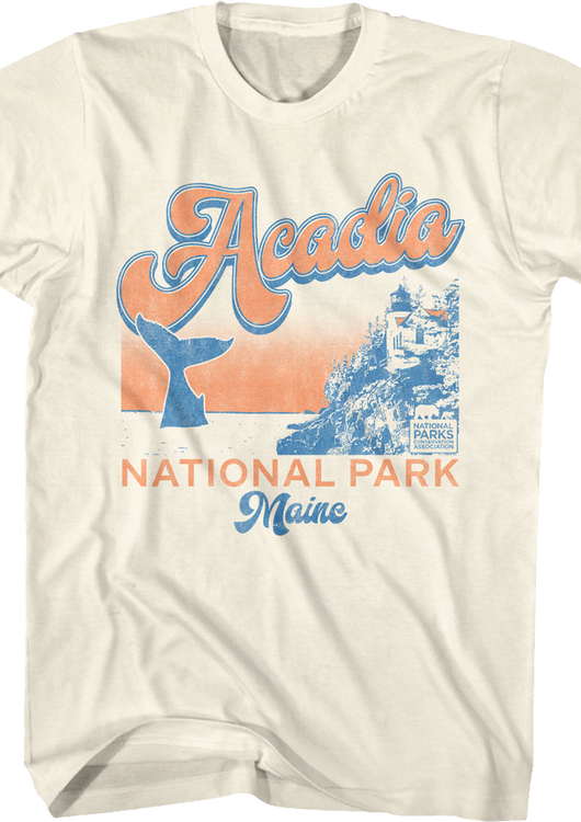 Postcard Acadia National Park T-Shirt - main product image