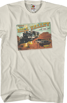 Postcard Back To The Future T-Shirt