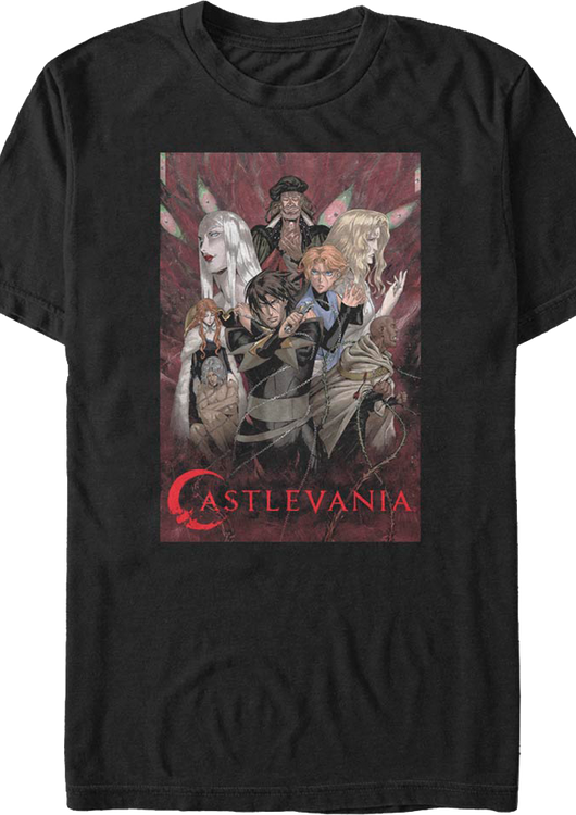 Poster Art Castlevania T-Shirt - main product image