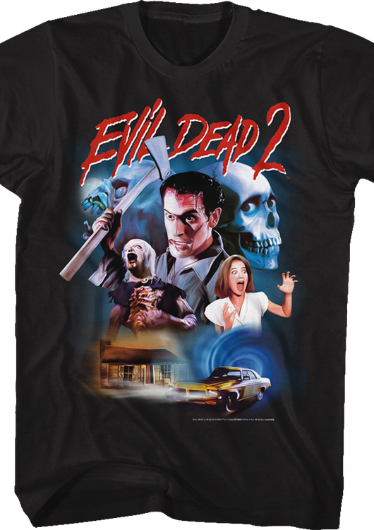 Poster Collage Evil Dead T-Shirt - main product image