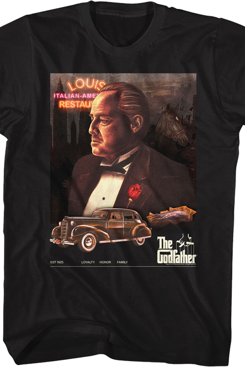 Poster Collage The Godfather T-Shirt - main product image