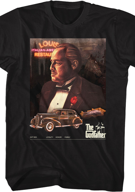 Poster Collage The Godfather T-Shirt - main product image